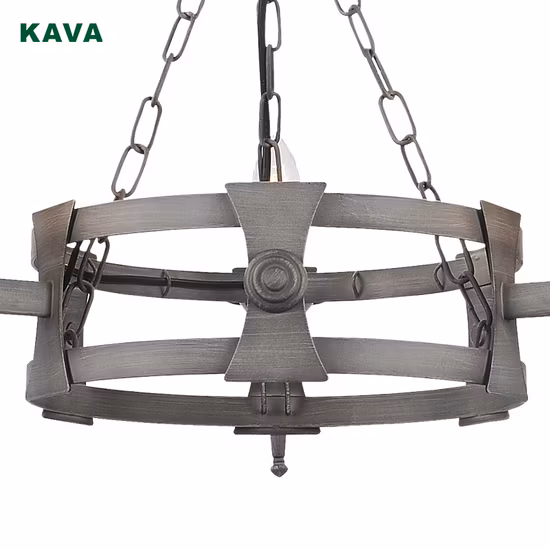 American Style UL ETL CB CE Vintage Iron Candleholder Chandelier