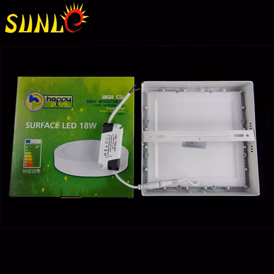 Painel de teto LED de design moderno Luminárias internas LED Downlight de alta qualidade 18W China Building Painel de luz (FD-MZOO18) com ISO9001 CE RoHS