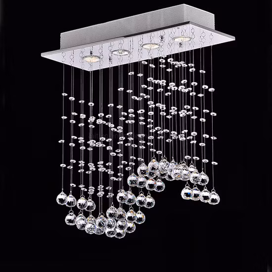 American Lampara Colgante Cristal LED Luminária Pingente Candelabro Moderno